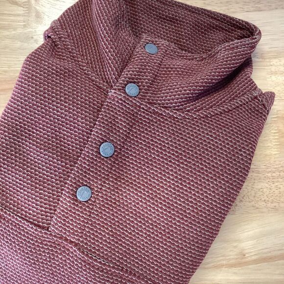 Men’s Mountain Khakis Apex Pop Top‎ Thermal Pullover - red - Medium - Picture 1 of 10